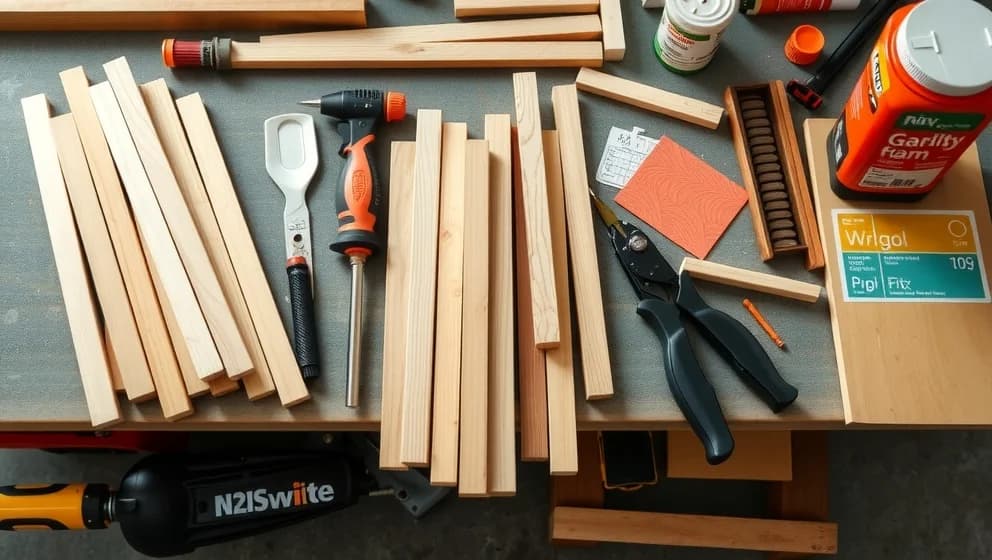 Gör fina trästickor från Biltema själv