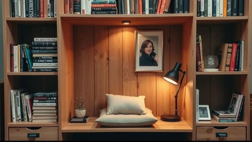 Gör din egen book nook DIY på en helg