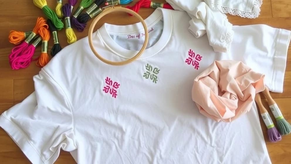 Brodera på kläder själv hemma