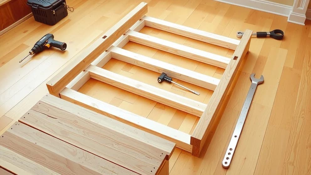 Så bygger du din egen bed frame