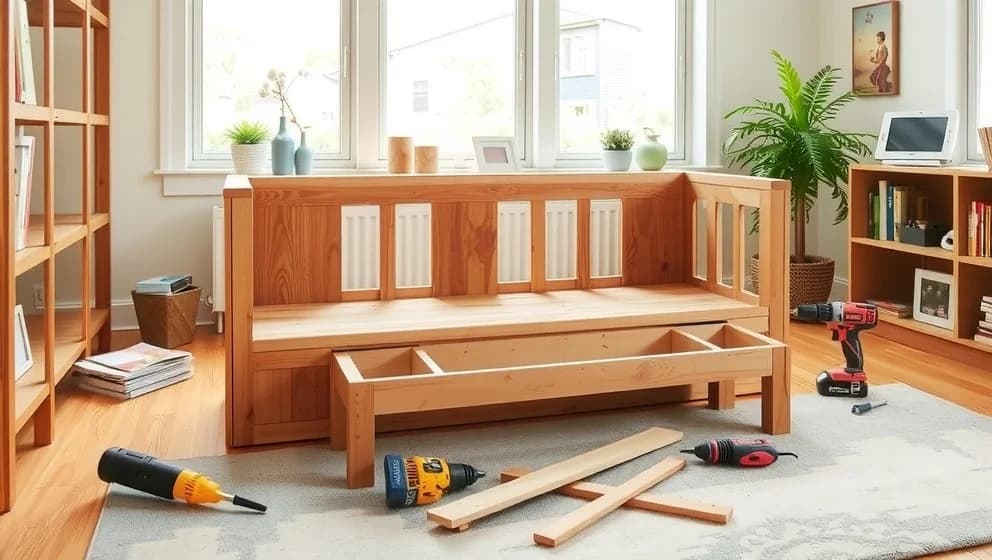 Bygga din egen TV bänk hemma