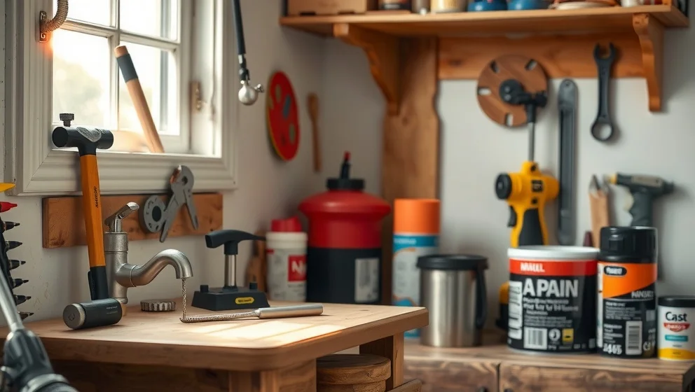 House doctor DIY reparationer hemma