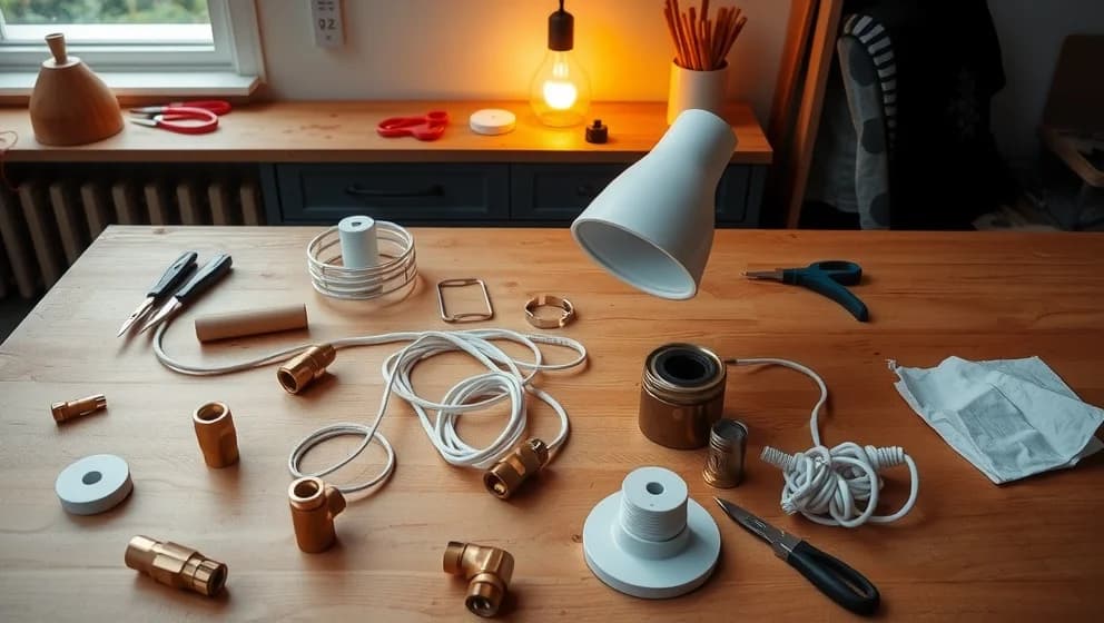 Gör din egen house doctor diy lampa