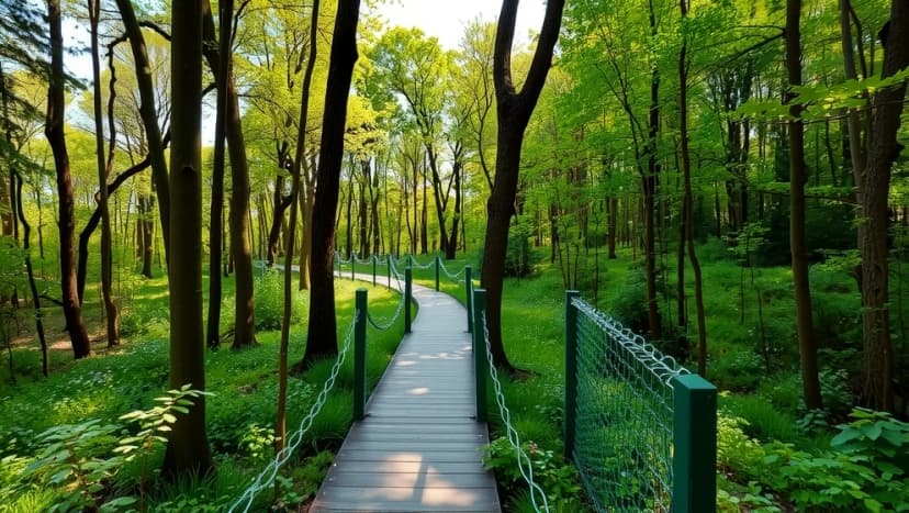 Partille skog och trädgård för alla årstider