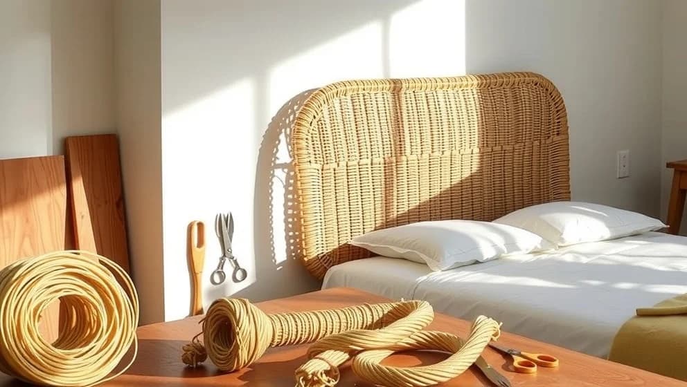 Gör en sänggavel av rotting själv