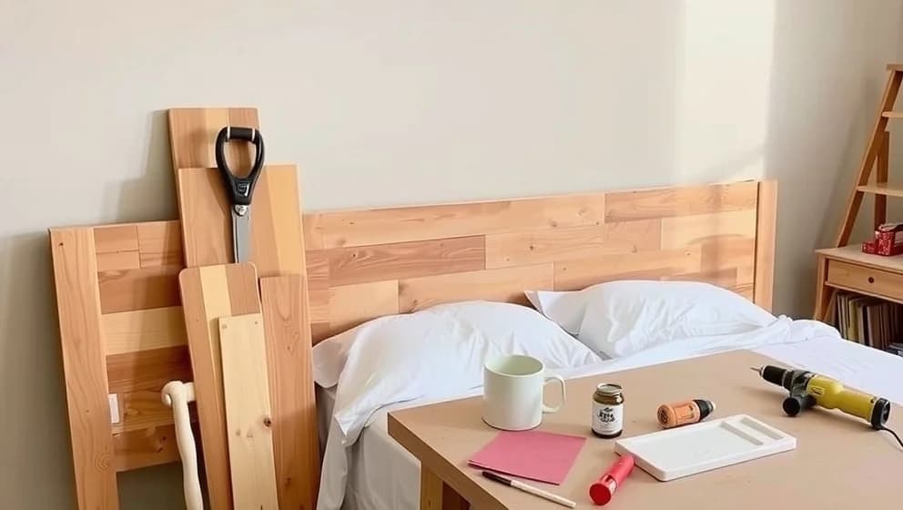 Bygga din egen sänggavel i trä hemma