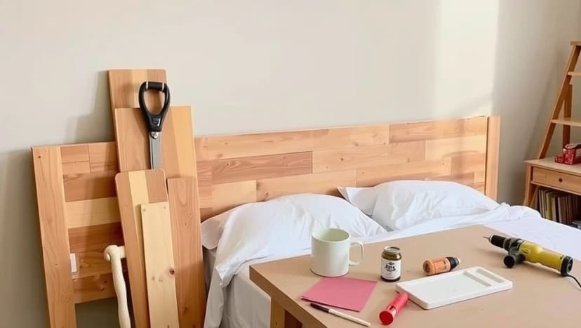 Bygga din egen sänggavel i trä hemma