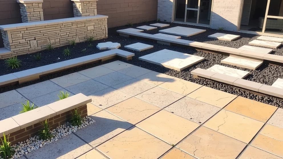 Trädgård sten inspiration för din uteplats