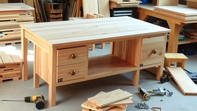 Bygga ditt eget trofast skrivbord DIY